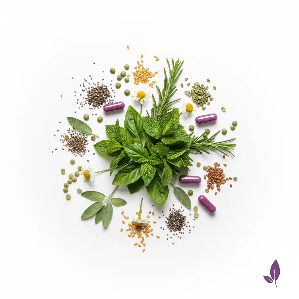 Plantaardige ingrediënten voor Osanix voedingssupplement - kruiden en botanische extracten
